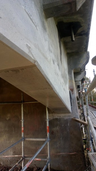 Cape Contracting concrete bridge repairs