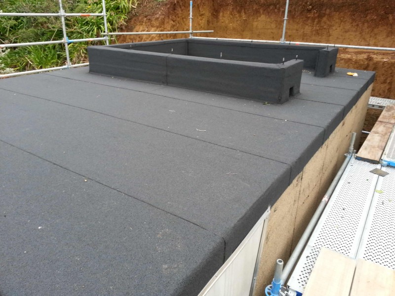 Cape Contracting roof membrane torchon